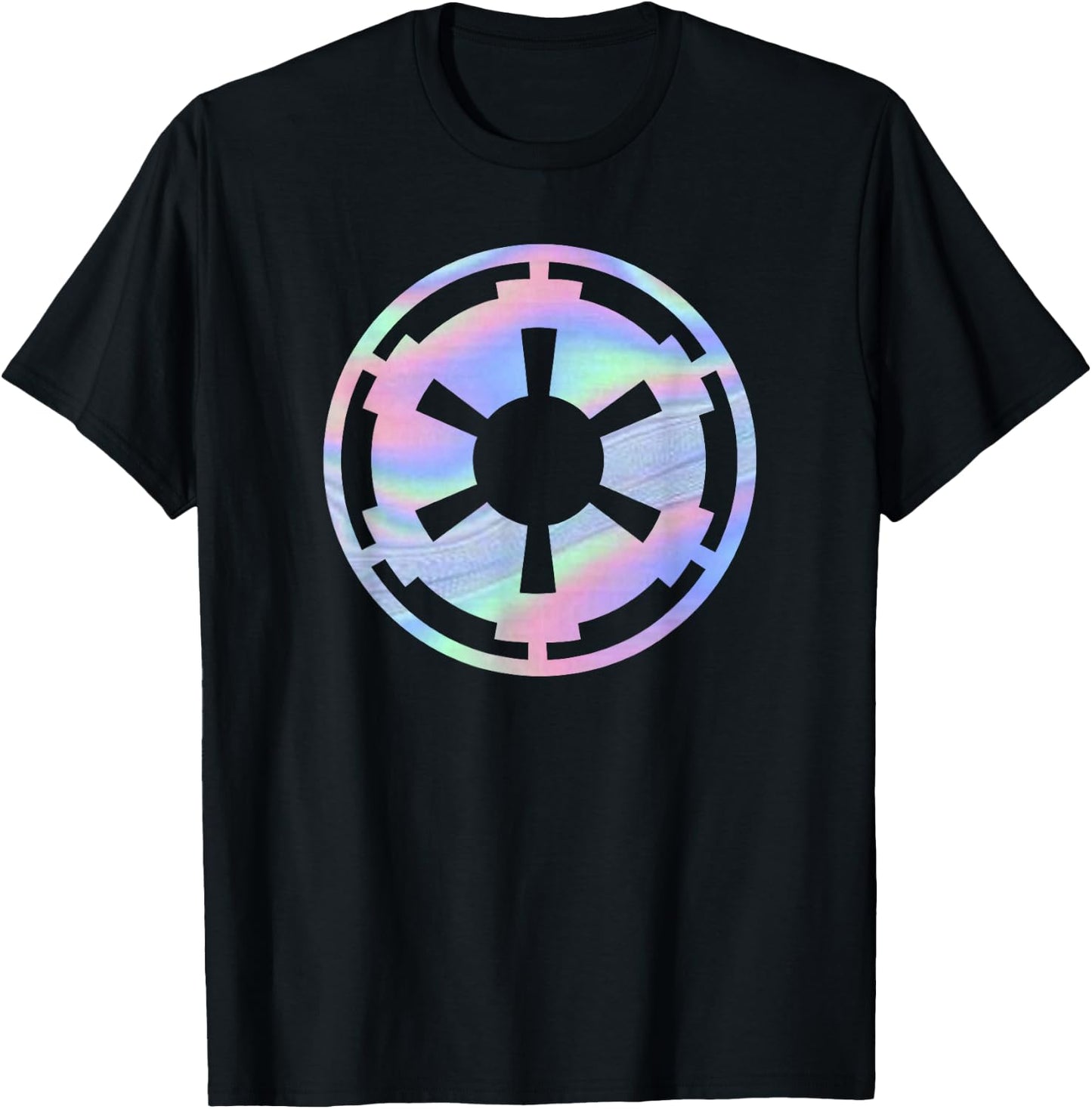 Star Wars Holographic Empire Logo T-Shirt - T-Shirt | Black