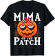 Pumpkin Mima Of The Patch Family Halloween Costume T-Shirt - T-Shirt | Black
