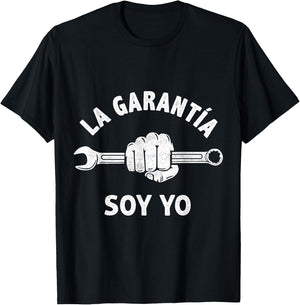 La Garantía Soy Yo Mecánico Humor Mecánica Regalo T-Shirt - T-Shirt | Black