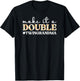 Make It A Double Twin Grandma of Twins Twin Grandmother T-Shirt - T-Shirt | Black