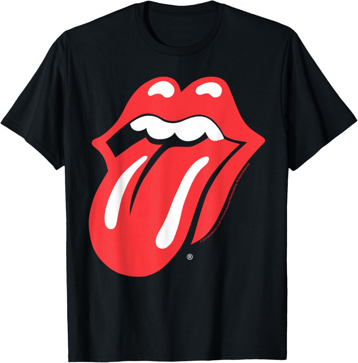 Rolling Stones Official Classic Tongue T-Shirt - T-Shirt | Black