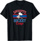 Peanuts - Snoopy's Hockey Camp T-Shirt - T-Shirt | Black