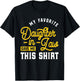 My Favorite Daughter-in-Law Gave Me This - Wedding Marriage T-Shirt - T-Shirt | Black