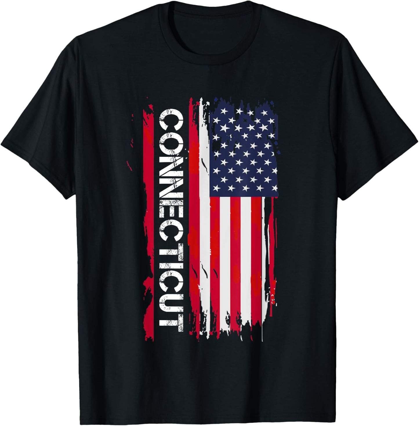 Connecticut, America T-Shirt - T-Shirt | Black
