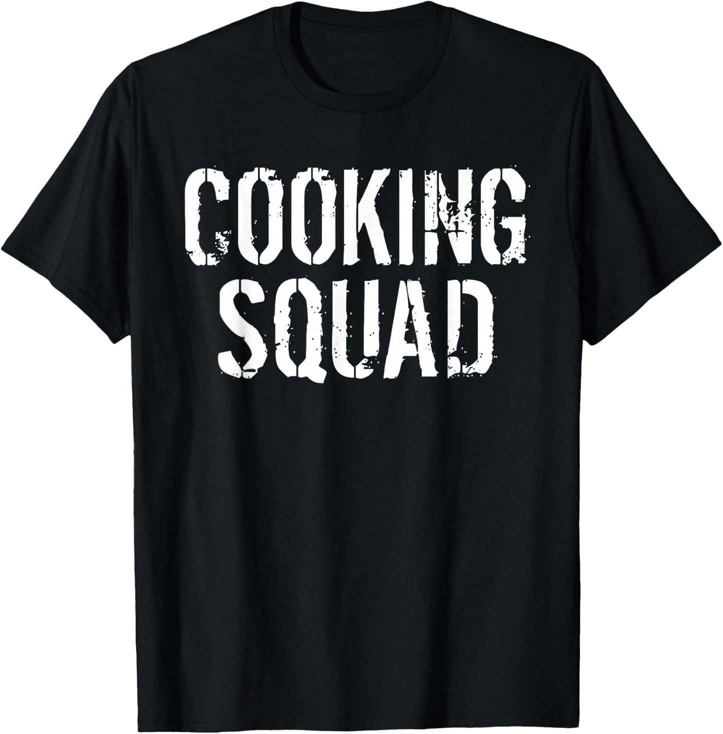 Cooking Squad Team Kitchen Friends Culinary Cook T-Shirt - T-Shirt | Black
