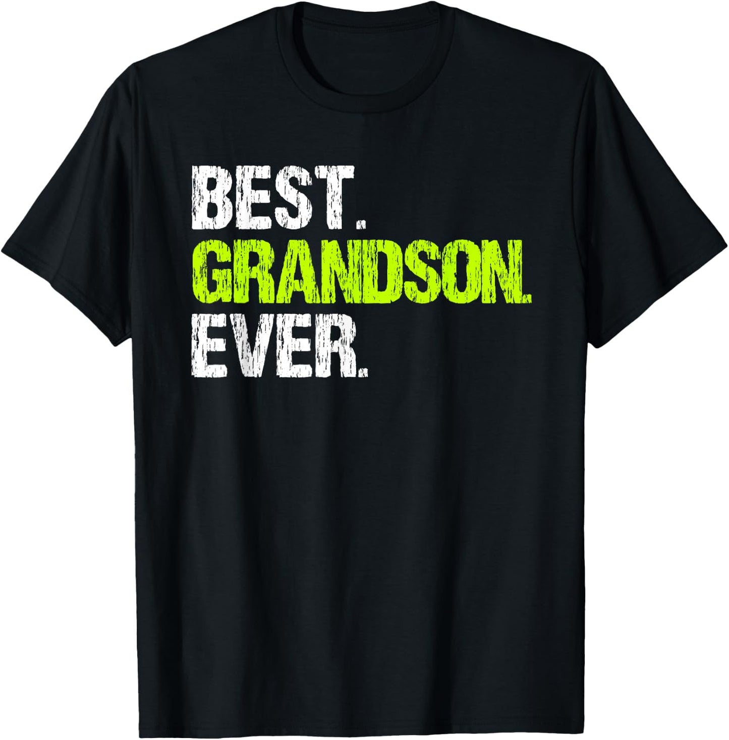 Best Grandson Ever Cool Funny T-Shirt - T-Shirt | Black