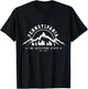 Pennsylvania State Est. 1787 Vintage Mountains Gift T-Shirt - T-Shirt | Black