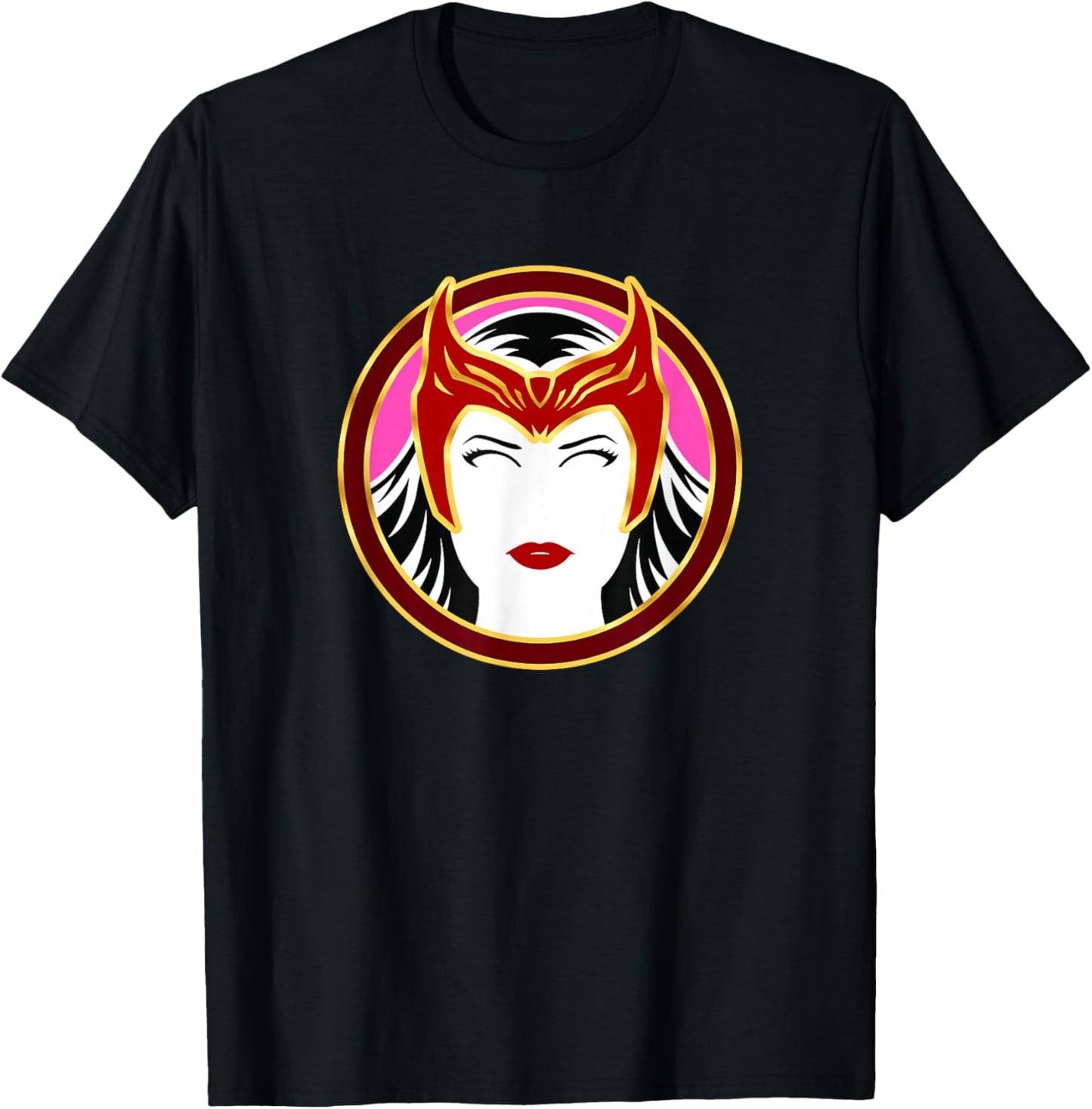 Marvel WandaVision Scarlet Witch Details T-Shirt - T-Shirt | Black