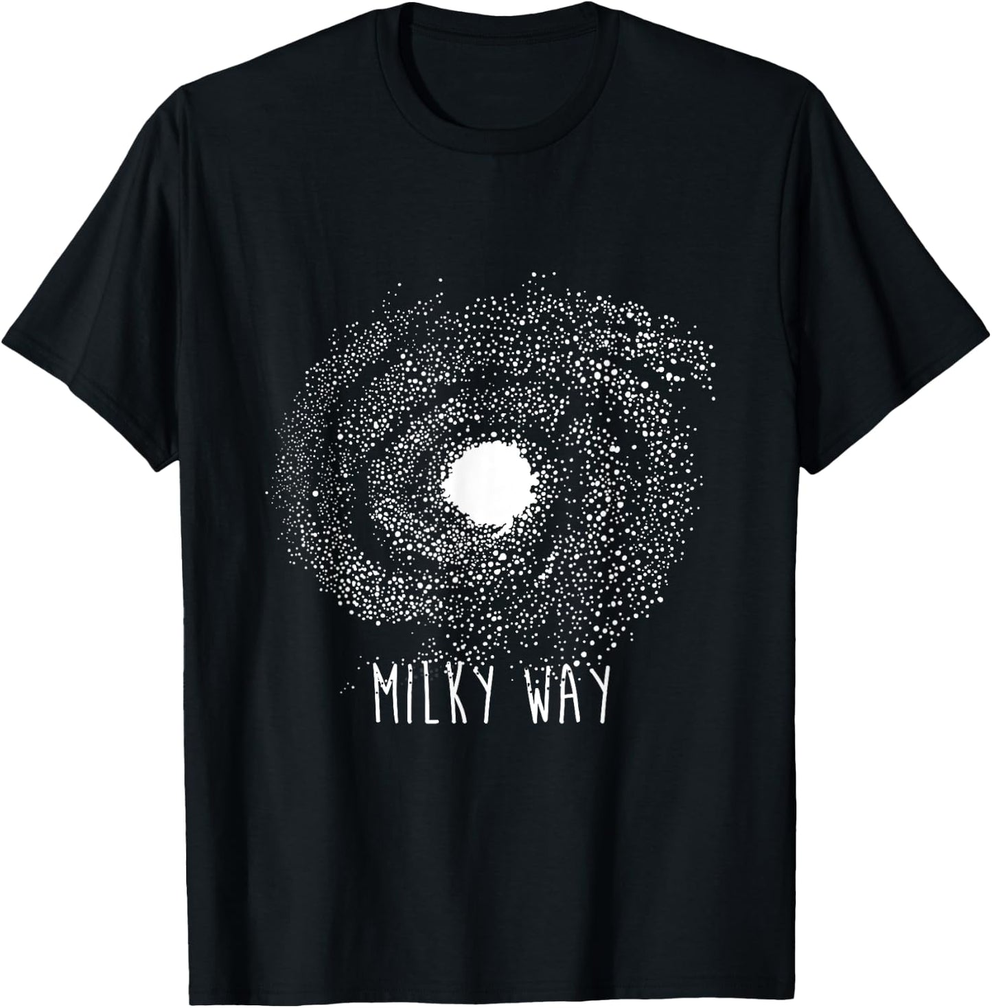 Milky Way Galaxy T-Shirt - T-Shirt | Black