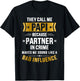 Call me papi partner crime bad influence for father's day T-Shirt - T-Shirt | Black