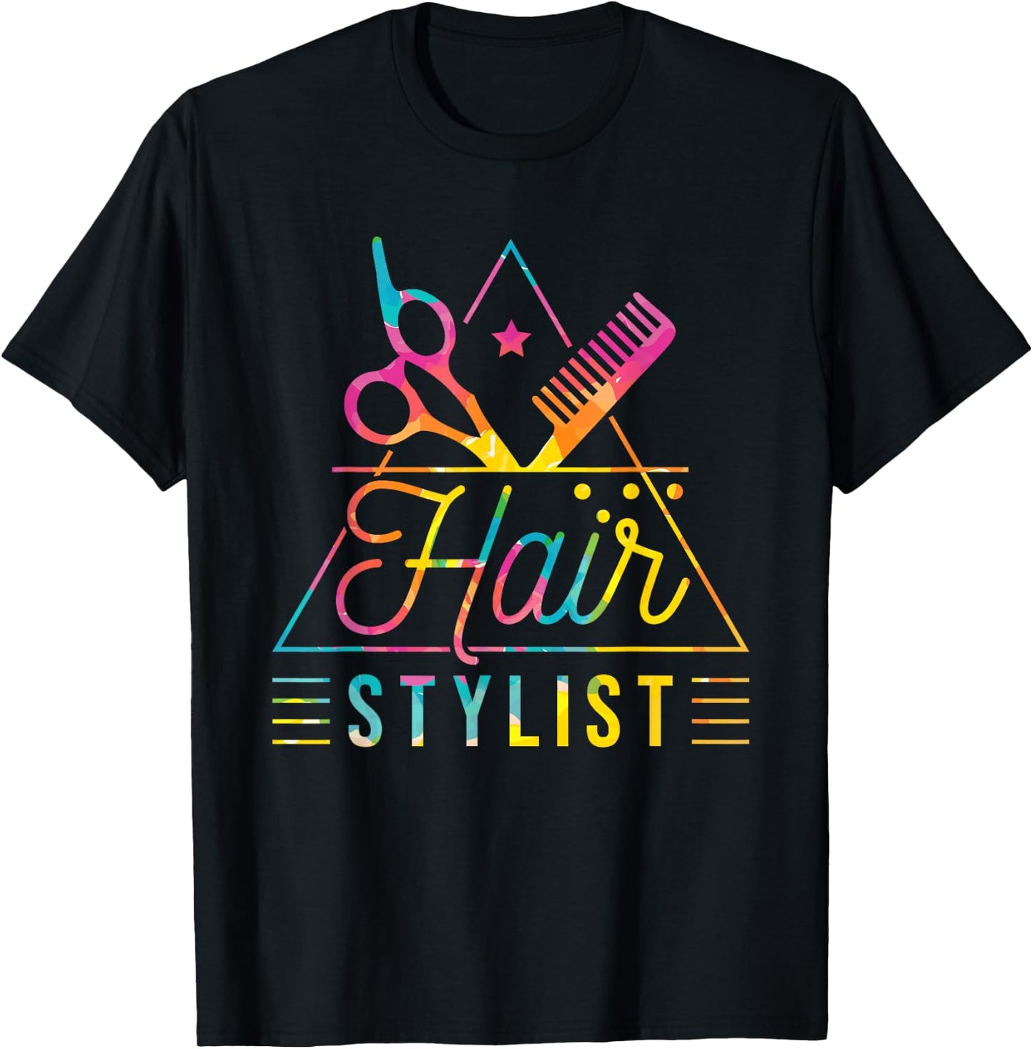 Hair Stylist, Hair Stylist and Hair Styling T-Shirt - T-Shirt | Black