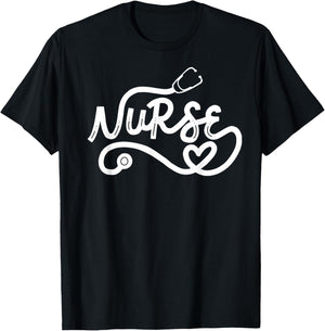 Nurse RN Registered Nurses T-Shirt - T-Shirt | Black