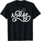 Nurse RN Registered Nurses T-Shirt - T-Shirt | Black