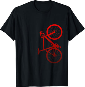 Road Biking Cycling Apparel - Bike Cycling T-Shirt - T-Shirt | Black