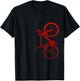 Road Biking Cycling Apparel - Bike Cycling T-Shirt - T-Shirt | Black
