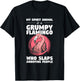 My Spirit Animal Is A Grumpy Flamingo Animal Humor Lover T-Shirt - T-Shirt | Black