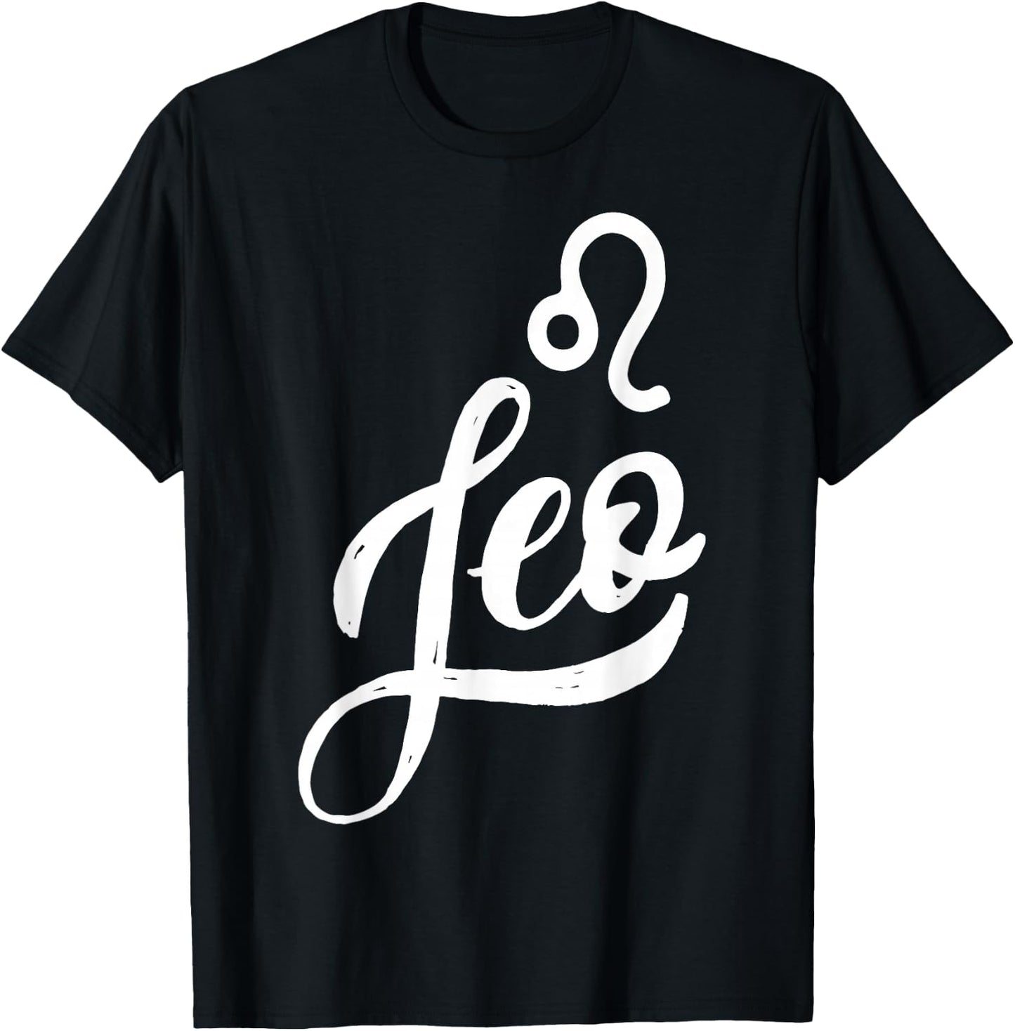 Leo, Zodiac Sign, Zodiac Sign T-Shirt - T-Shirt | Black