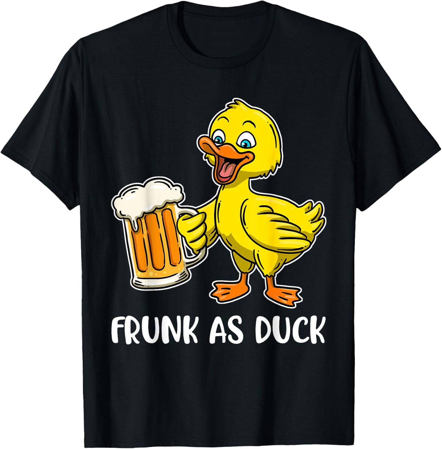 Frunk As Duck T-Shirt - T-Shirt | Black