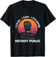 Notar Lawyer Attorney Profession Ich kam, sah Stamped T-Shirt - T-Shirt | Black