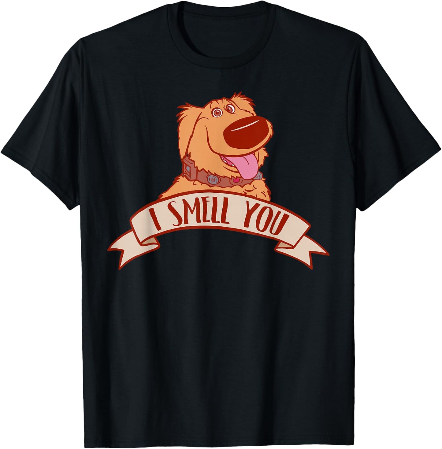 Disney Pixar Up Dug I Smell You Portrait T-Shirt - T-Shirt | Black