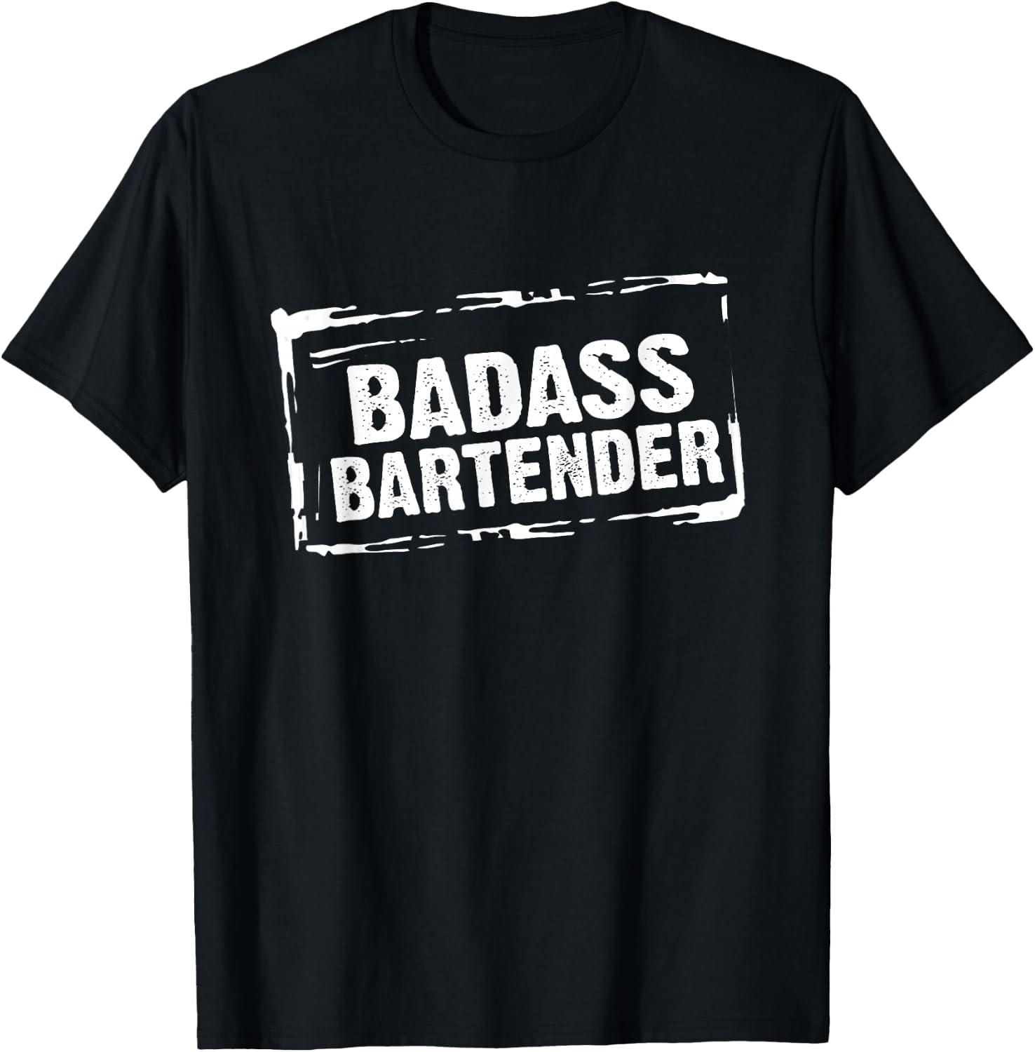 Badass Bartender Pub Beer Shots Bartenders Gifts T-Shirt - T-Shirt | Black