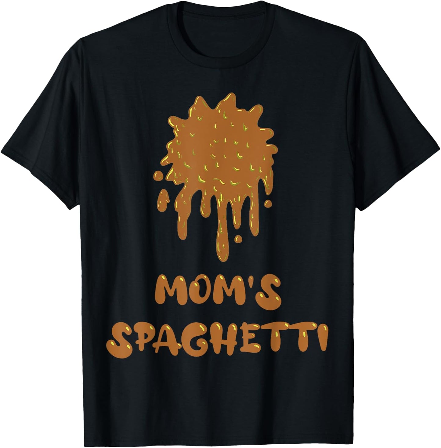 Mom's Spaghetti T-Shirt - T-Shirt | Black