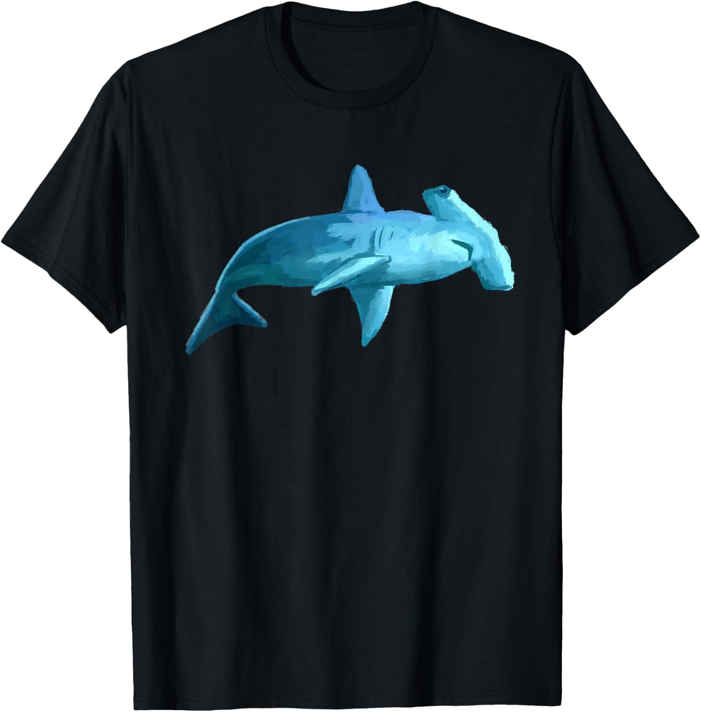 Sphyrna Hammerhead Shark T Shirt T-Shirt - T-Shirt | Black