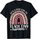 Its Good Day To Teach Tiny Humans Daycare Provider Teacher T-Shirt - T-Shirt | Black