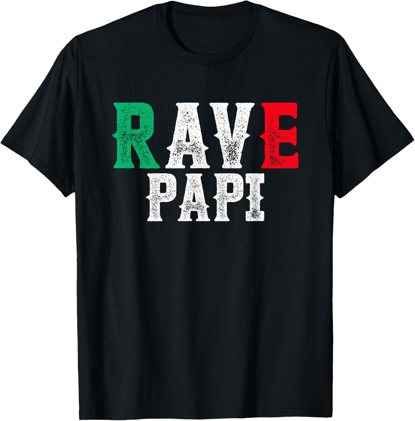 Rave Papi - Mexican Rave Daddy Mexico EDM Festival T-Shirt - T-Shirt | Black