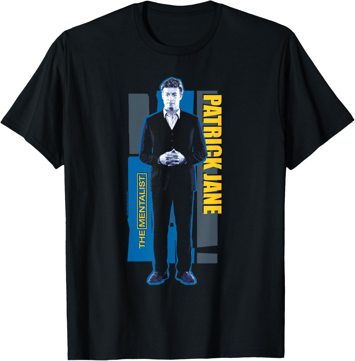 The Mentalist Patrick Jane T-Shirt - T-Shirt | Black