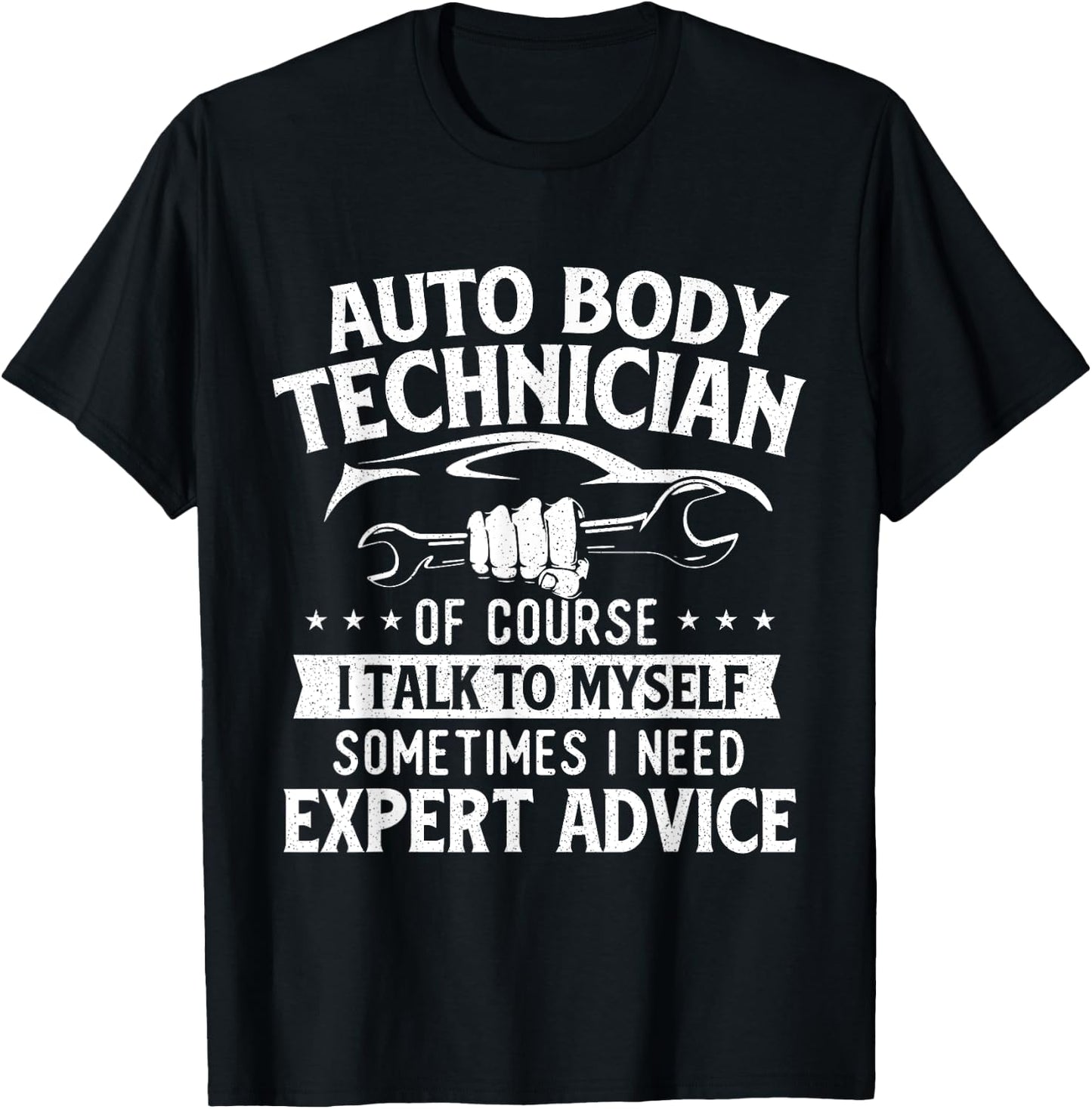 Auto Body Technician - Automotive Finisher Car Customizer T-Shirt - T-Shirt | Black