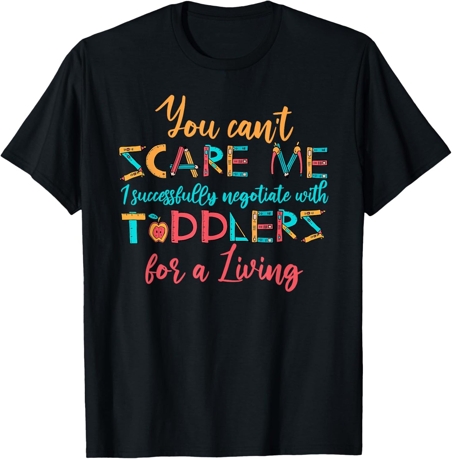 School Provider Child Care - Daycare Teacher Women T-Shirt - T-Shirt | Black