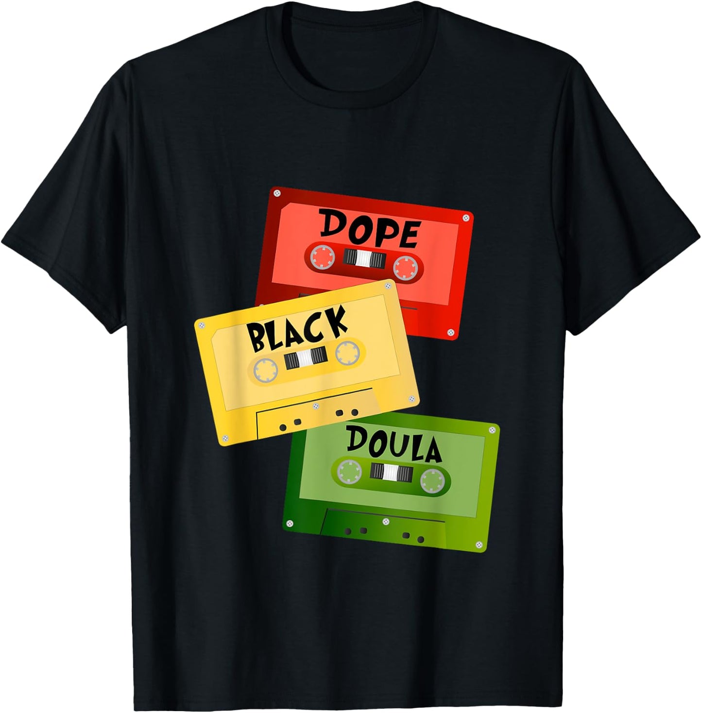 Dope Black Doula Black History Month Black Birth Matters T-Shirt - T-Shirt | Black