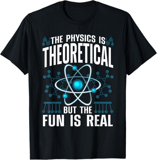 Cool Physics Women Theoretical Physics Science Lover T-Shirt - T-Shirt | Black
