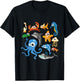 Sea animal shirt for kids, Sea animal costume , men T-Shirt - T-Shirt | Black