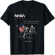 NASA Apollo 11 Mission first Moon landing July 20,1969 Retro T-Shirt - T-Shirt | Black