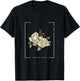Japanese Aesthetic Vaporwave Nature Flower Glitch Anime T-Shirt - T-Shirt | Black