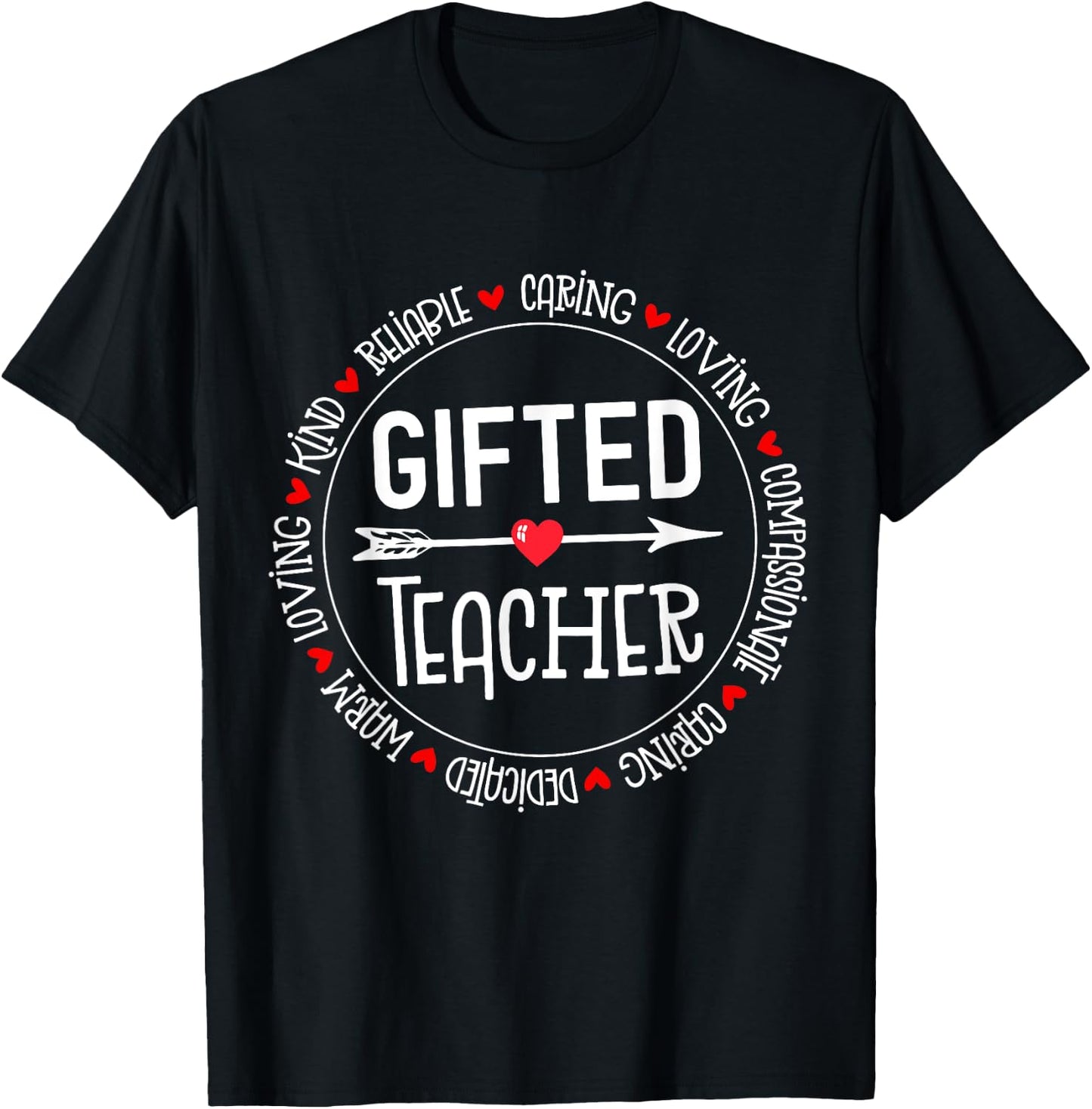 Matching Gifted Teacher Squad Education Talented School Team Women Girls Kids T-Shirt - T-Shirt | Black