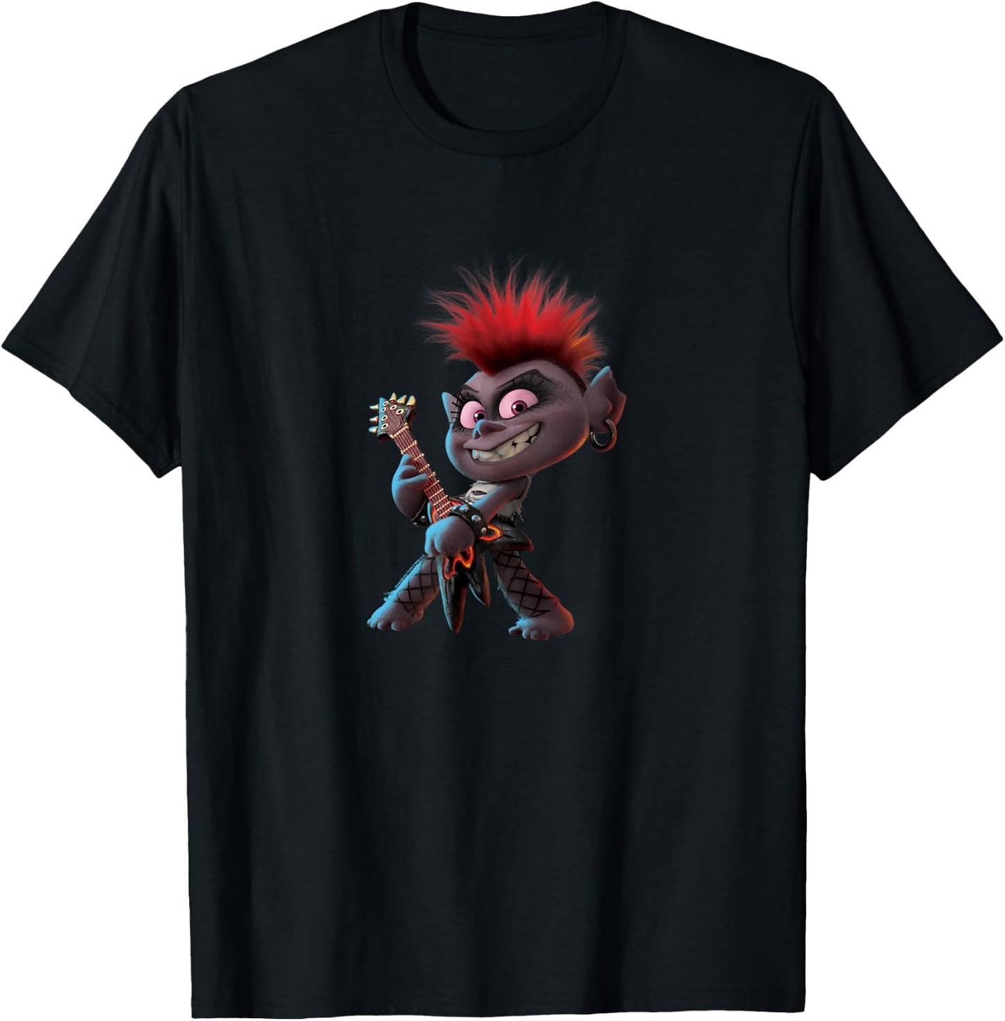 Trolls World Tour - Queen Barb T-Shirt - T-Shirt | Black