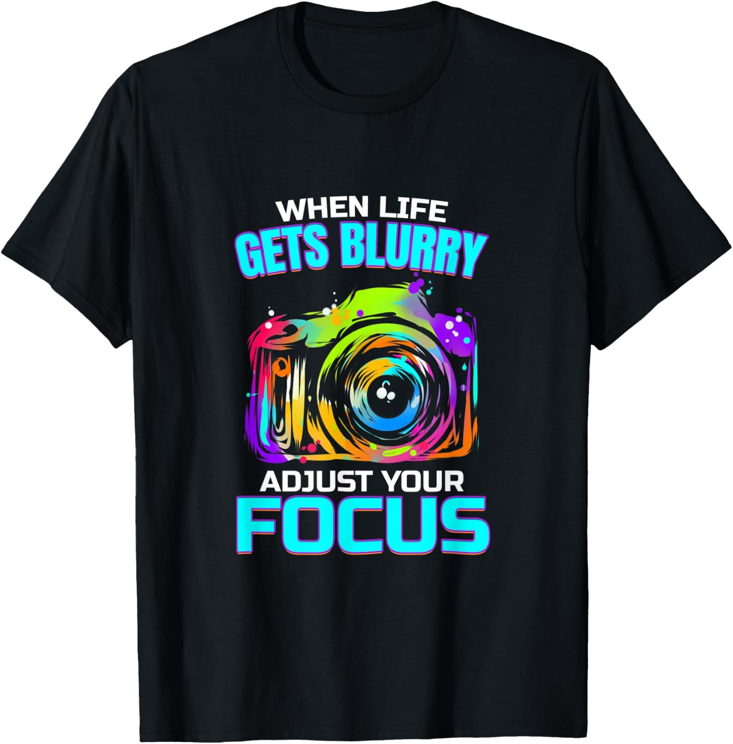 Photographer Design for Photography Lover Photographing T-Shirt - T-Shirt | Black