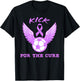 Kick For The Cure Pancreatic Cancer Awareness Month Soccer T-Shirt - T-Shirt | Black