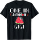 One In A Melon Gigi Funny Watermelon Family Matching Gift T-Shirt - T-Shirt | Black