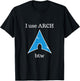 ITafter50 -Adults Black Cotton Blend T-Shirt - T-Shirt | Black