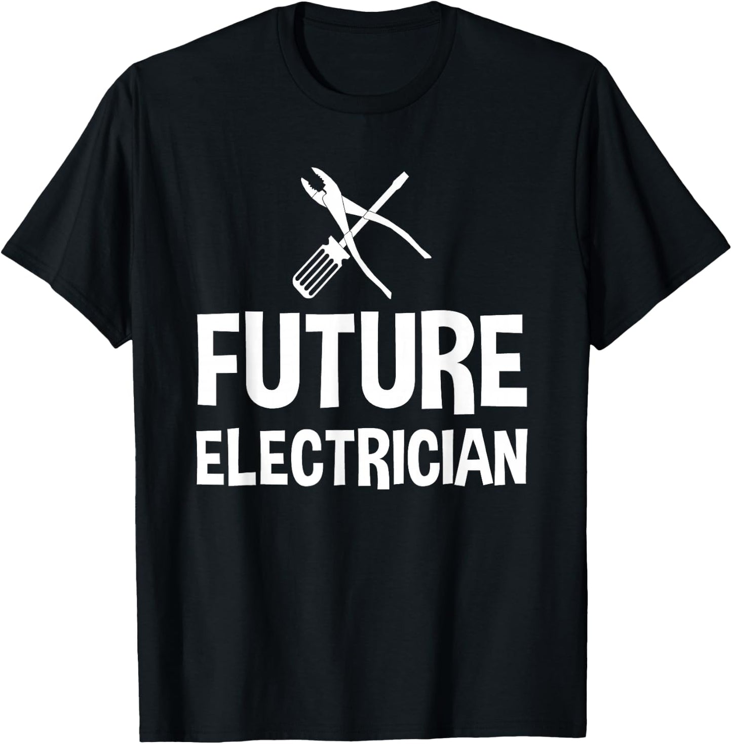 Future Electrician Kids Children T-Shirt - T-Shirt | Black