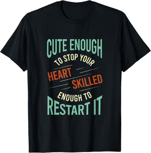 Whyitsme Design Funny Paramedic , Black, Small, Classic Fit, Short Sleeve, Adult T-Shirt - T-Shirt | Black