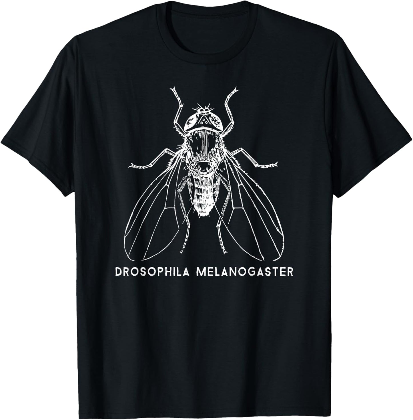 Science genetics Fruit Fly for biology major T-Shirt - T-Shirt | Black