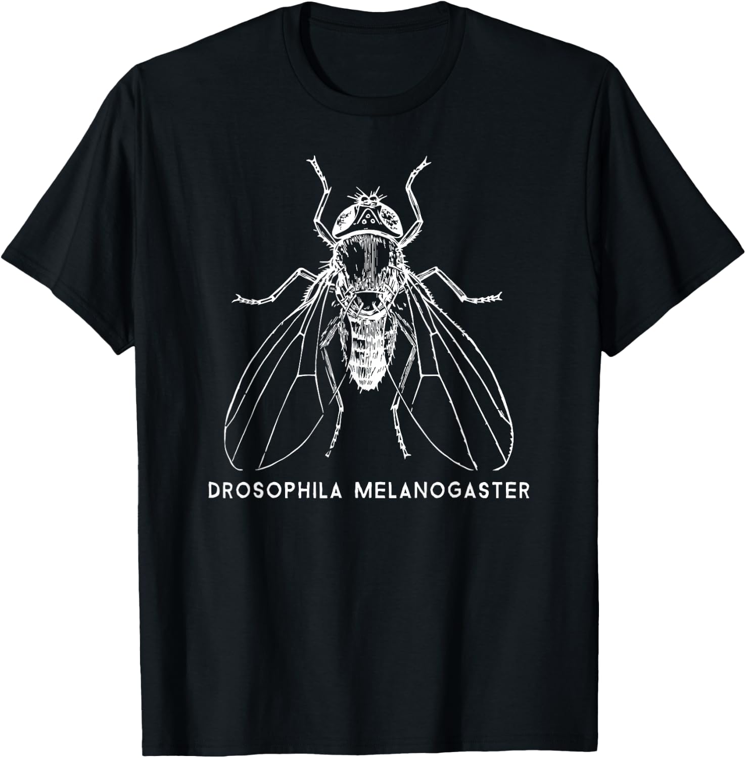 Science genetics Fruit Fly for biology major T-Shirt - T-Shirt | Black