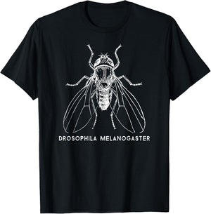Science genetics Fruit Fly for biology major T-Shirt - T-Shirt | Black