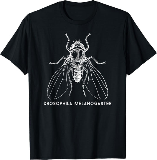 Science genetics Fruit Fly for biology major T-Shirt - T-Shirt | Black