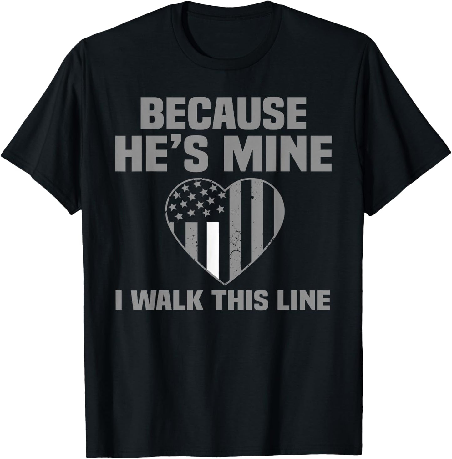 Wife Girlfriend Ems Officers Emt Paramedic Funny Shirt T-Shirt - T-Shirt | Black